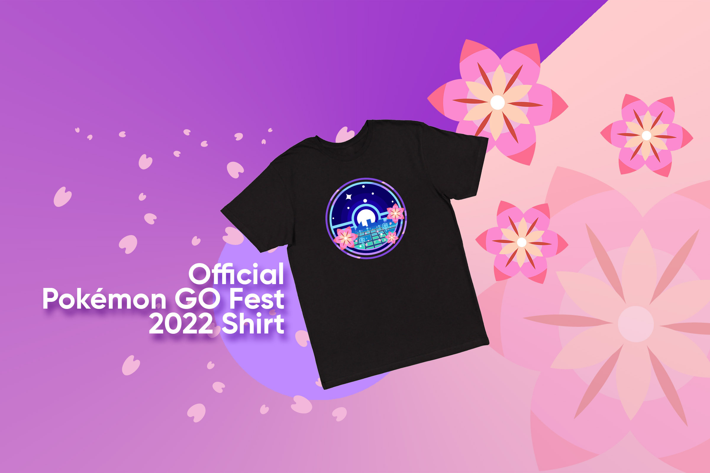 Le t-shirt Pokémon GO Fest 2022 officiel est disponible